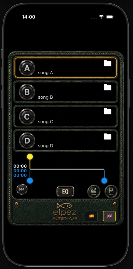 Captura de audio a/b
