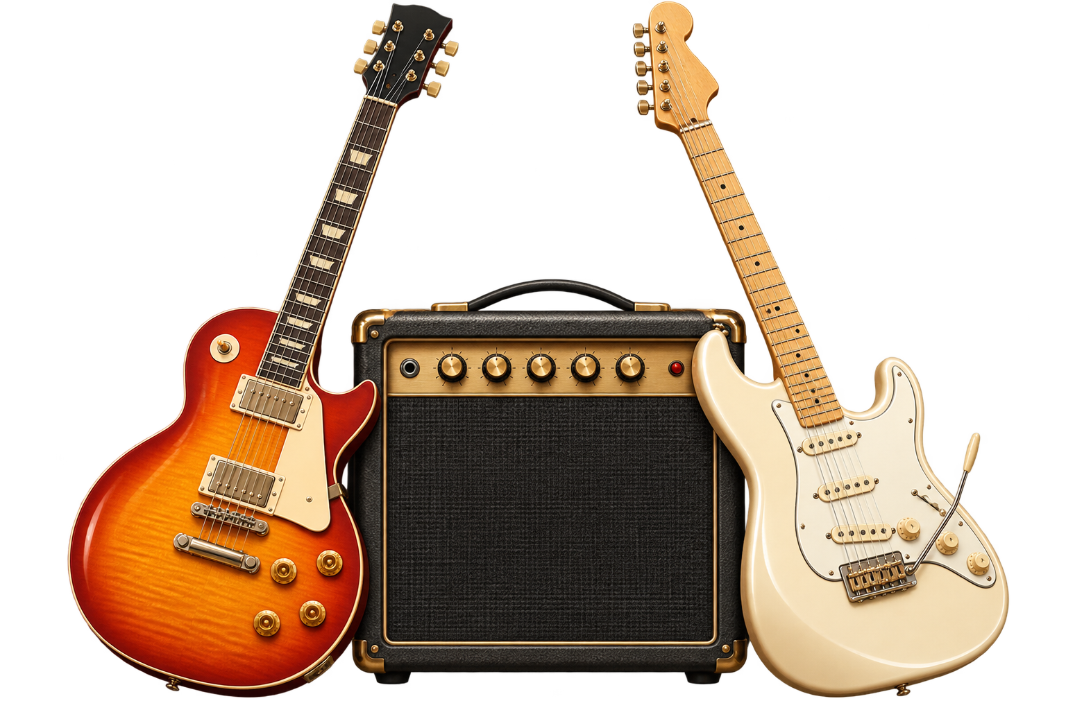 Guitarras y amplificador